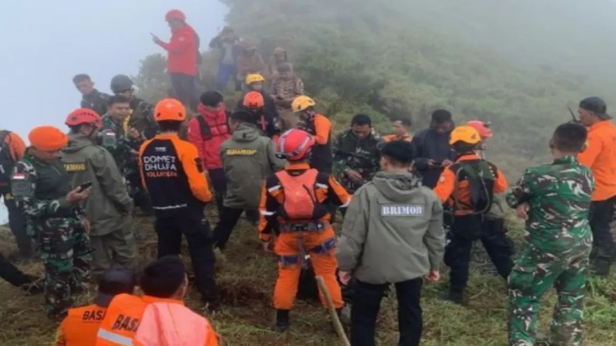 Sempat Alami Masalah Pada Mesin, Pesawat ATR 400 Akhirnya Jatuh