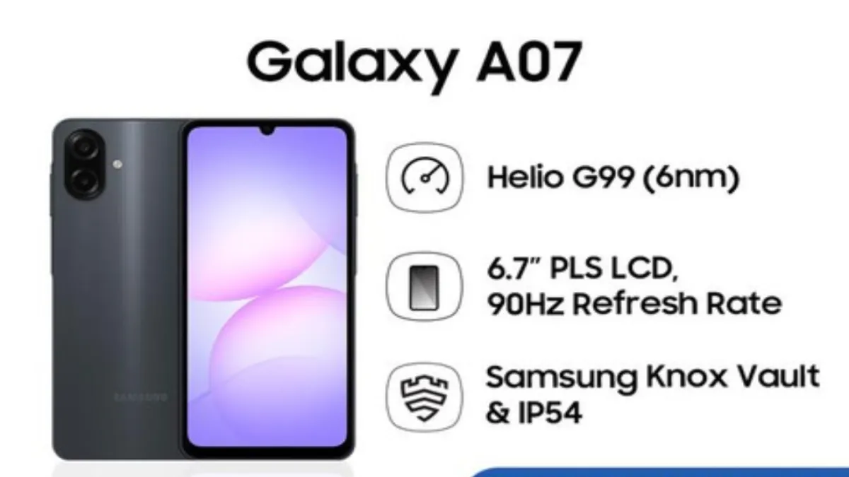 Harga Terbaru Samsung Galaxy A07 Tahun 2026, Fitur Lengkap di Kelas Sejutaan