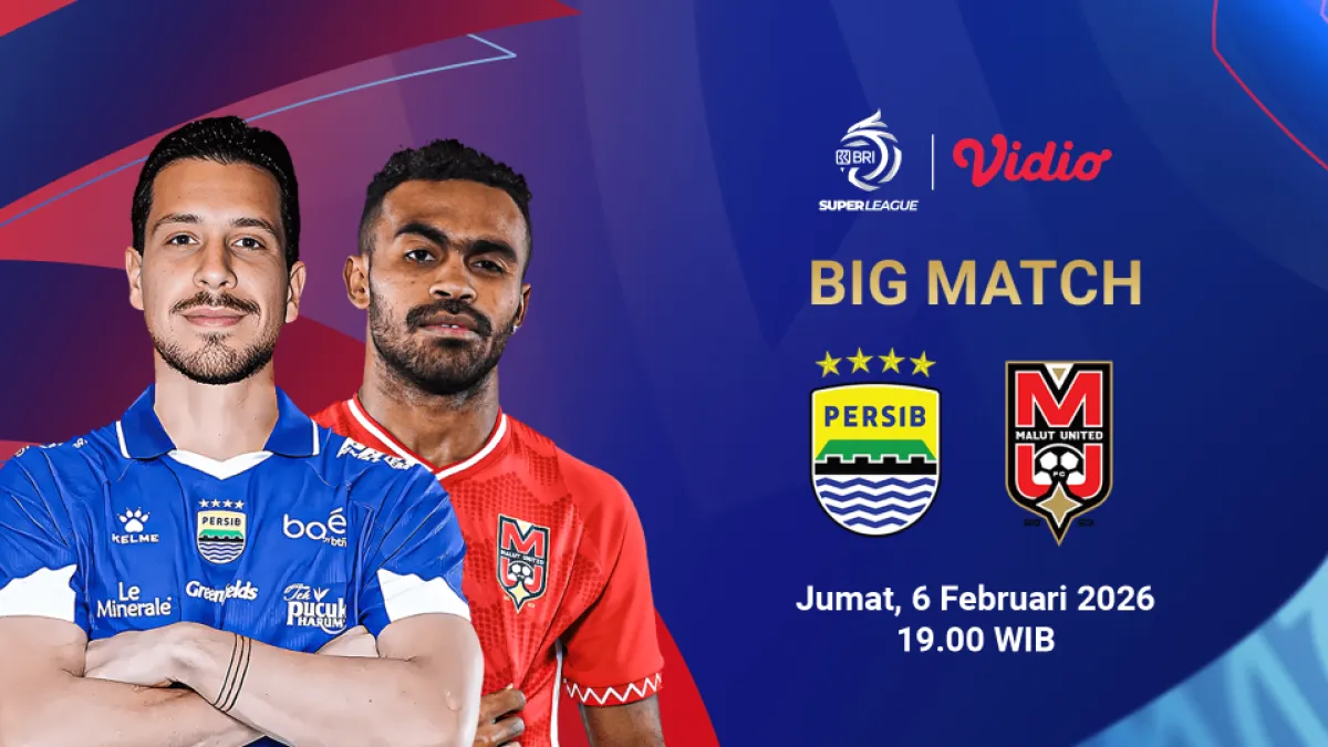 Link Live Streaming Persib Bandung vs Malut United BRI Super League 2025/26, Jumat 6 Februari 2026