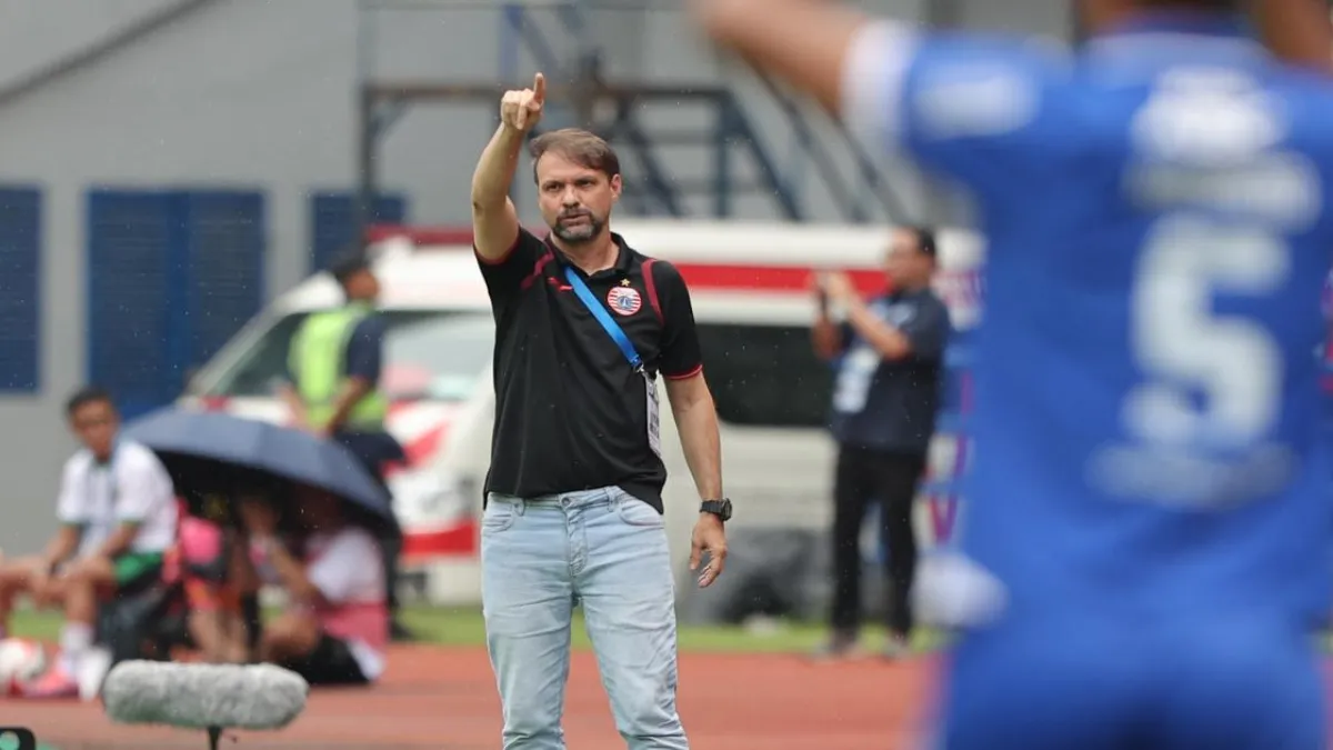 Persija Jakarta Menjauh dari Persib, Mauricio Souza Ingatkan Liga Masih Panjang