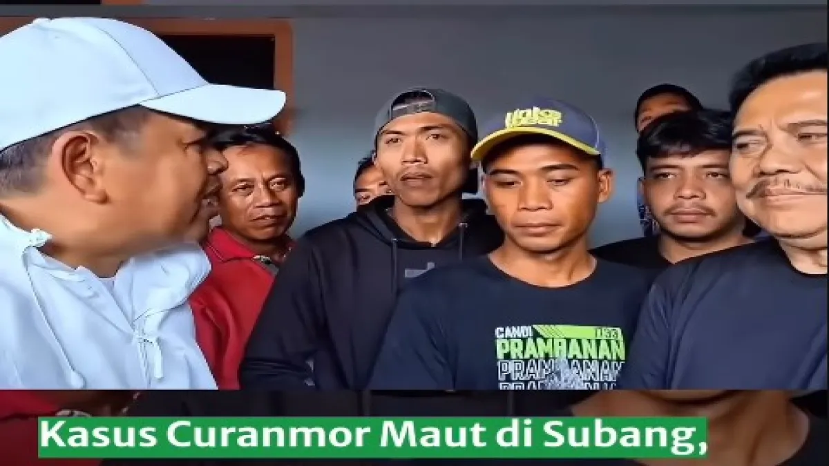 Dedi Mulyadi Hadapkan Delapan Tersangka Kasus Maut Curanmor di Subang: Kekerasan Massal Terkuak di Hadapan Publik