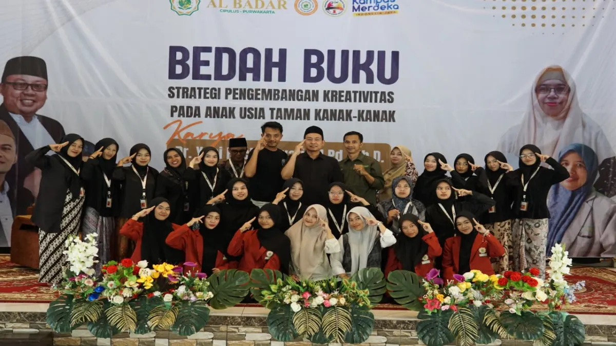 STAI Al Badar Cipulus Purwakarta Gelar Bedah Buku dan Bazar Pendidikan, Gandeng BUMDes hingga Penerbit Nasional