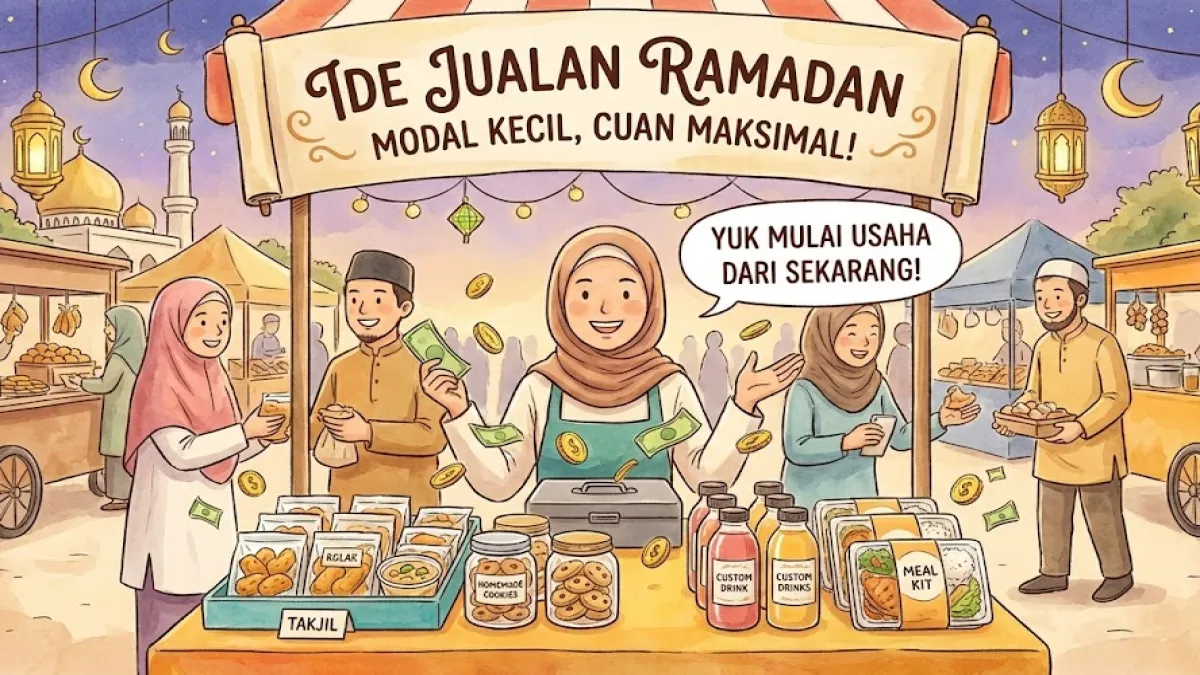 Cuan di Bulan Ramadan! 6 Ide Jualan Simpel dan Hemat Modal Dijamin Laris