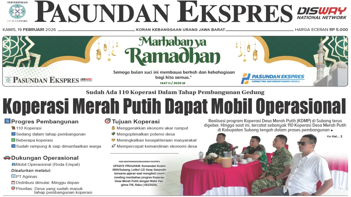 Koperasi Merah Putih di Subang Dapat Mobil Operasional, Sudah Ada 110 Koperasi Dalam Tahap Pembangunan Gedung