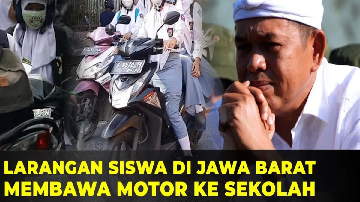 Larangan Motor bagi Pelajar Picu Polemik, Kebijakan Dedi Mulyadi Dinilai Maju Tapi Belum Siap