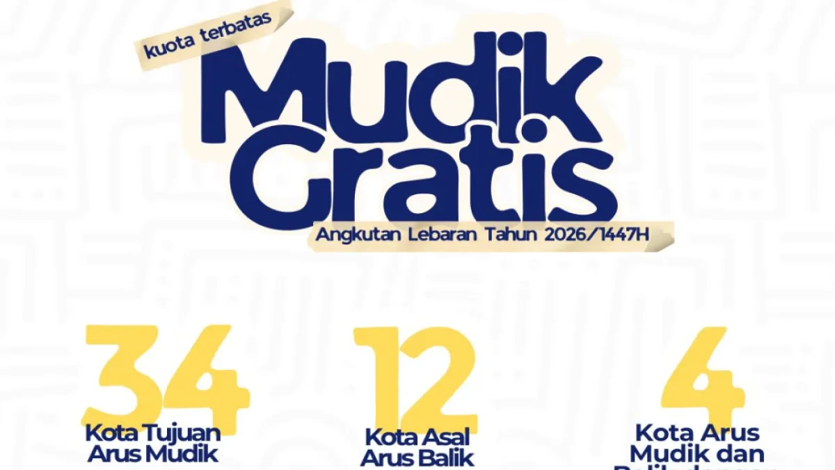 Mudik Gratis Ditjen Hubdat Kemenhub 2026 Dibuka 1 Maret, Ini Cara Daftarnya