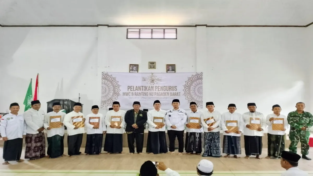 MWC NU Pagaden Barat di Subang Susun Program Unggulan