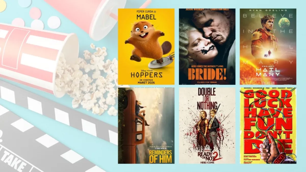 Libur Panjang? Ini Film Barat Tayang Maret 2026 di Bioskop yang Wajib Masuk Watchlist!