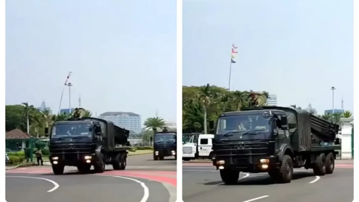 TNI Jelaskan Konvoi Kendaraan Taktis di Monas, Disebut Uji Kesiapsiagaan Personel