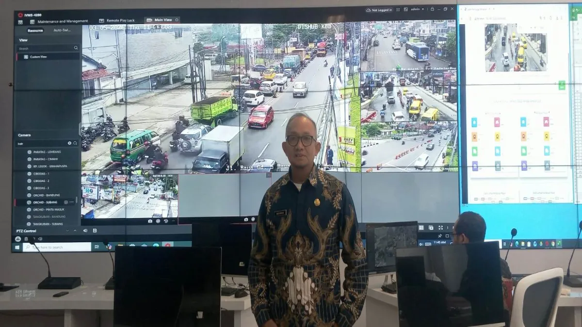 Perketat Pengawasan Arus Mudik Lebaran 2026, Dishub Bandung Barat Siagakan 129 Kamera ATCS