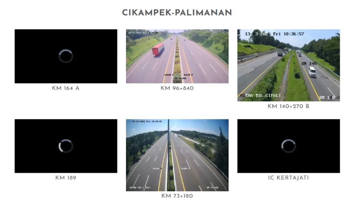 Cara Cek CCTV Jalan Tol untuk Pantau Arus Mudik Lebaran 2026