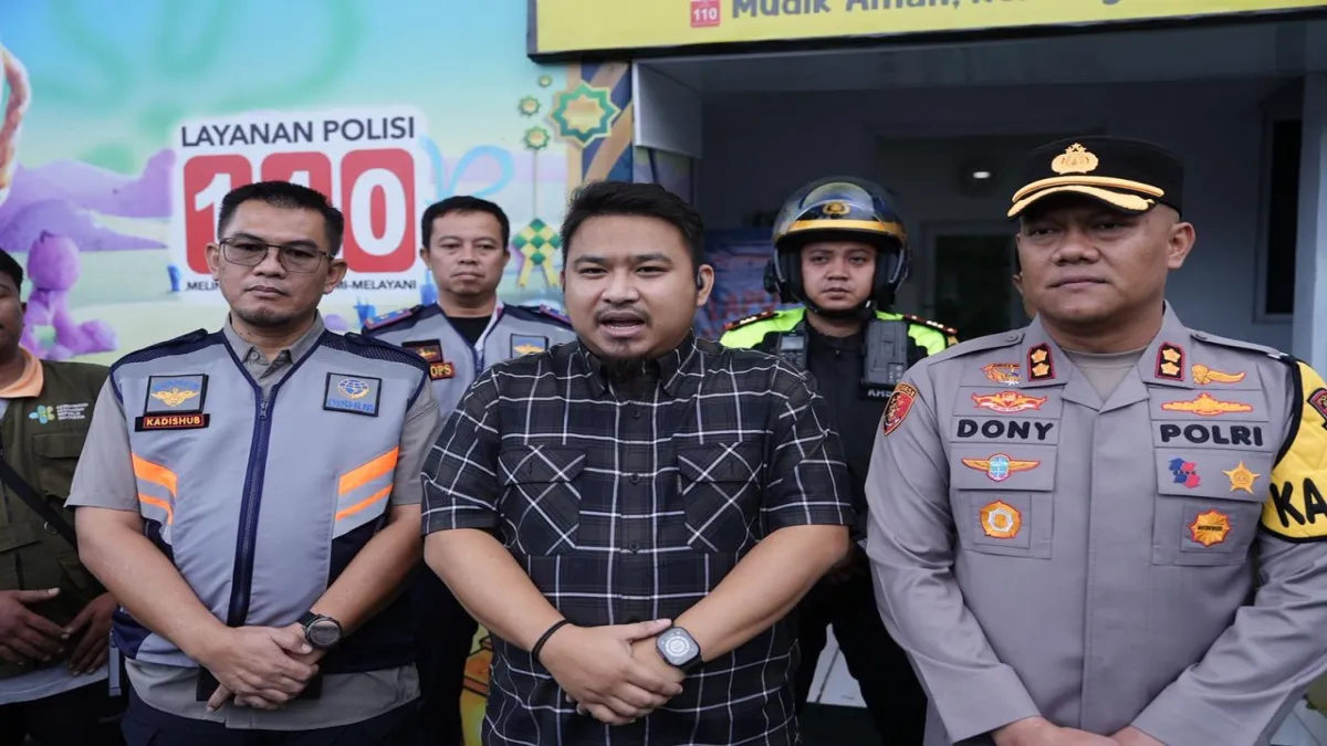 Pastikan Pemudik Aman dan Nyaman Melintas Kabupaten Subang, Kang Rey Tinjau Posko Gabungan di Rest Area KM 102 Tol Cipali