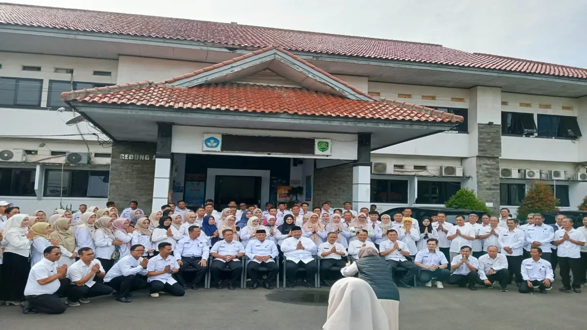 Pererat Silaturahmi Disdikbud Subang Gelar Halal Bihalal