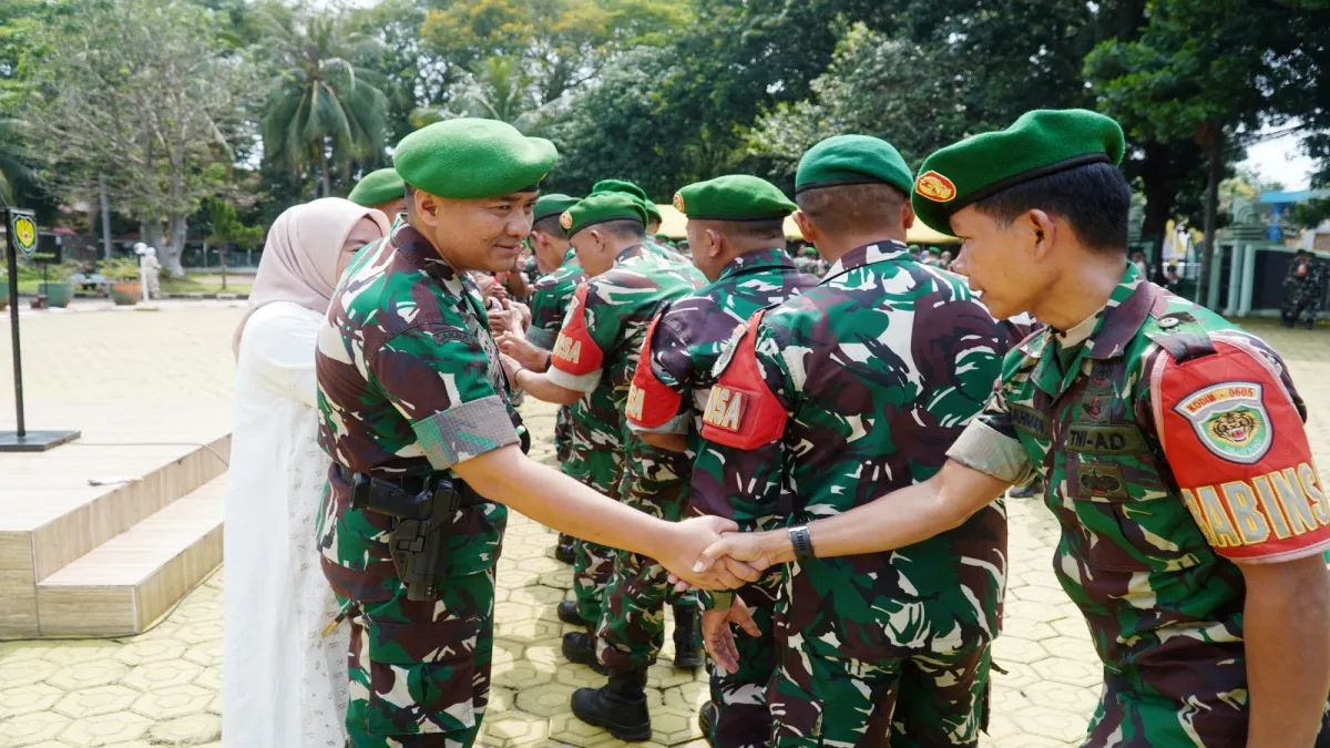 Perkuat Soliditas, Kodim 0605/Subang Gelar Halal Bihalal