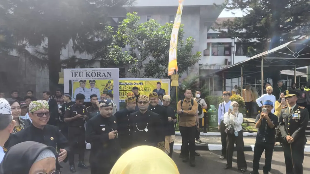 HUT ke-78 Subang, Bupati Ajak Kolaborasi untuk Ngabret dan Hapus Ego Sektoral Optimalkan Pelayanan