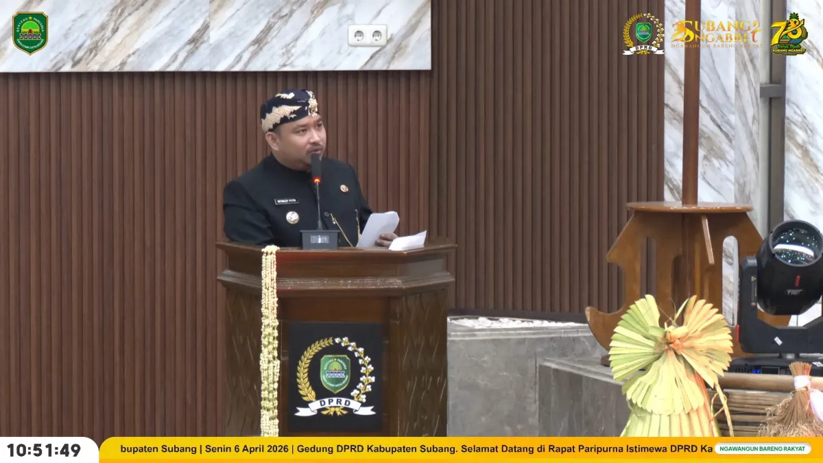 Bupati Subang Targetkan 2027 Bebas Jalan Rusak di HUT ke-78 Subang