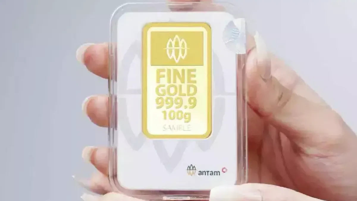 Harga Emas Antam Rontok Rp50.000, Volatilitas Pasar Makin Tajam di April 2026