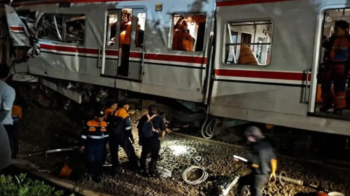 Kecelakaan Kereta di Bekasi Timur, 27 Perjalanan KA Dibatalkan