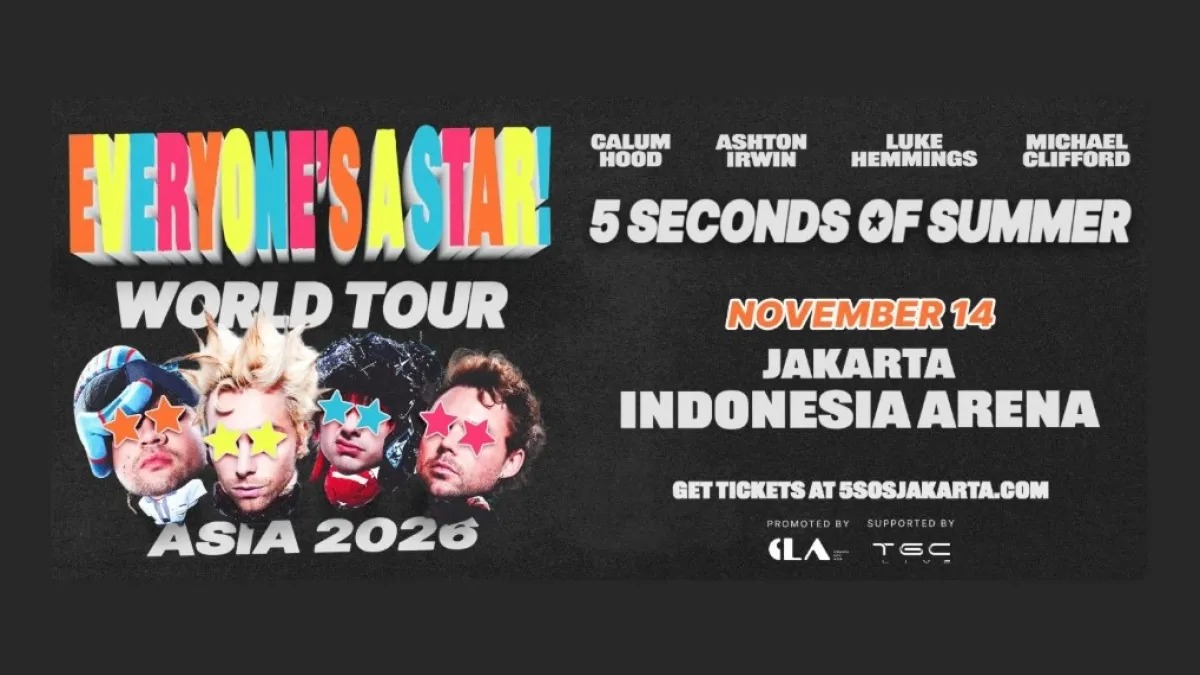 Konser 5SOS di Indonesia 2026 Resmi Diumumkan! Ini Jadwal War Tiketnya