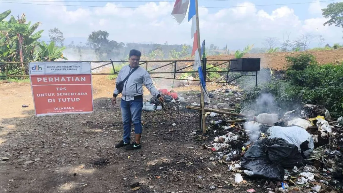 DLH dan Komisi III DPRD Subang Dinilai Tak Serius Tangani Sampah