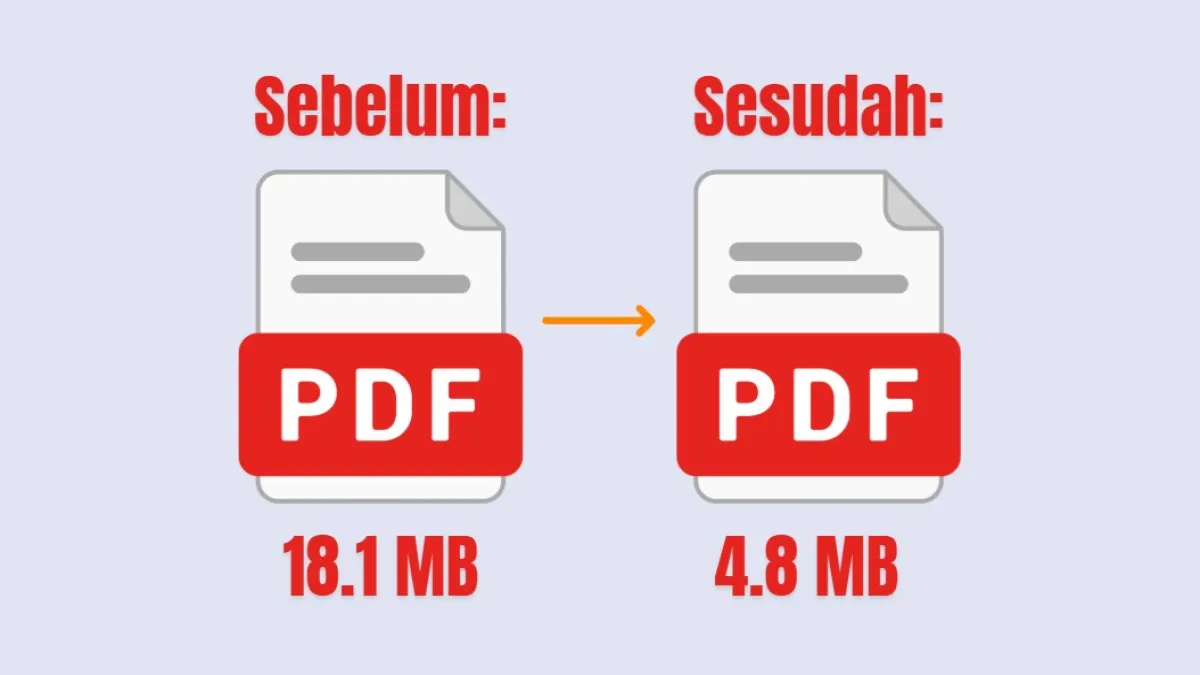 3 Cara Mengecilkan Ukuran PDF Otomatis Tanpa Install Aplikasi