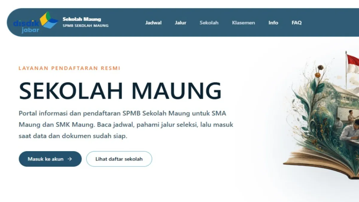 Timeline SPMB Sekolah Maung Jabar 2026: Jadwal dan Syarat Pendaftaran