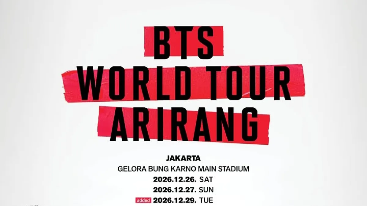 Konser BTS di Jakarta Bertambah Tiga Hari, Cek Jadwalnya!