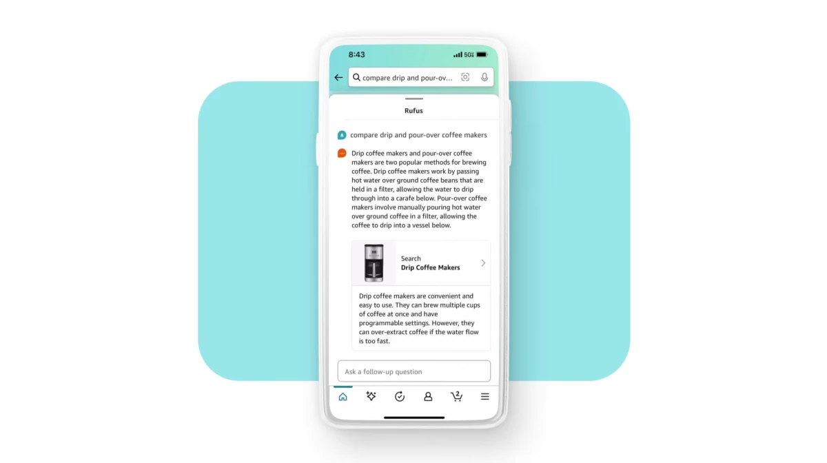 Chatbot AI Amazon Rufus Resmi Diluncurkan