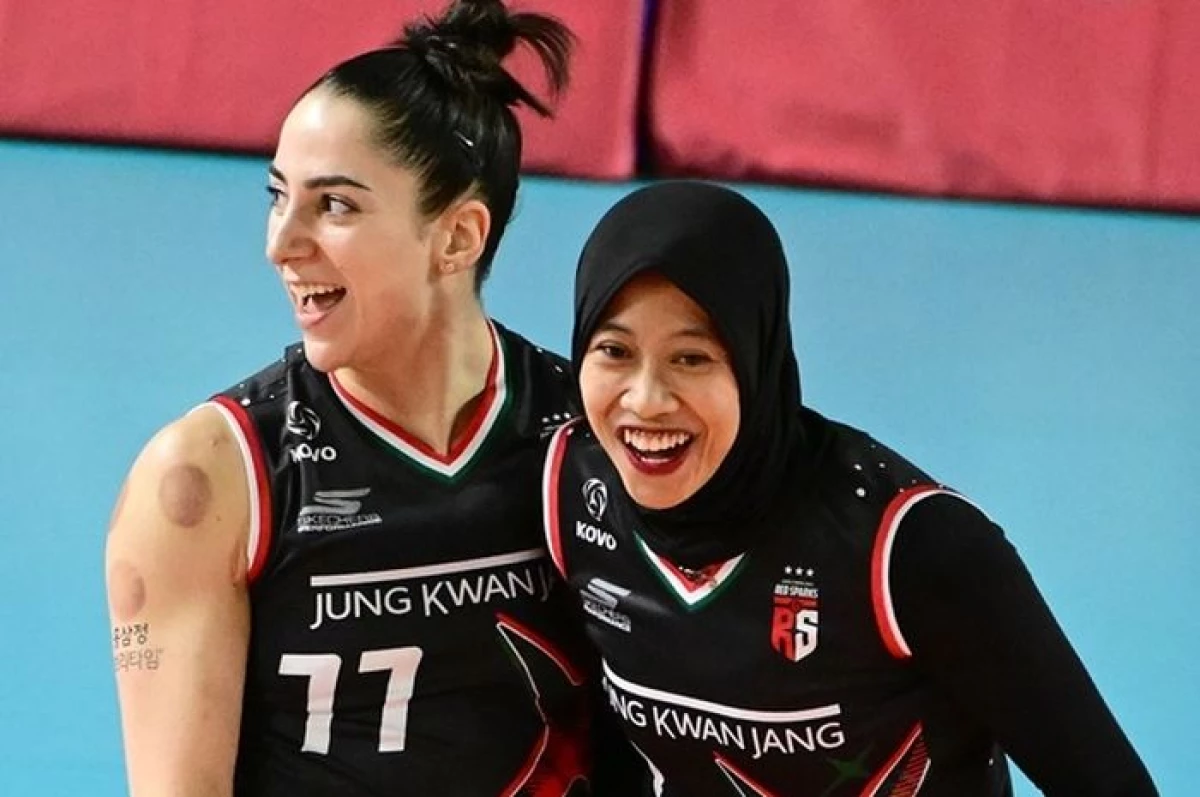 Duo Meriam Red Sparks Siap Gusur Kim Yeon Kung di Daftar Klasemen Sementara