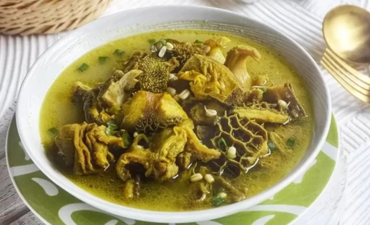 Resep Soto Babat Kuah Kuning yang Enak dan Mudah Dibuat