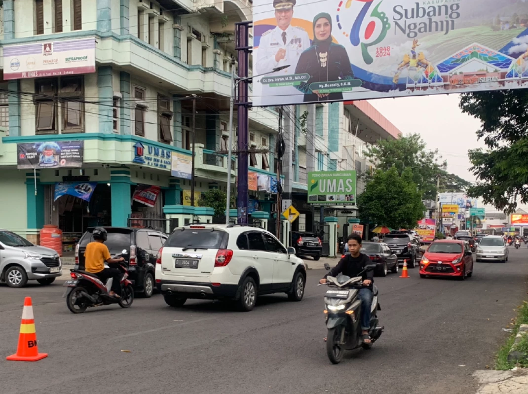 Ada Ustadz Abdul Somad di Masjid Agung, Jalan Wangsa Gofarana Ditutup