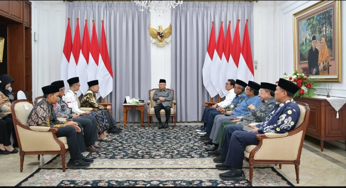 Wapres Ma'ruf Amin Dorong Nahdlatul Wathan Perluas Pendidikan di Indonesia Timur