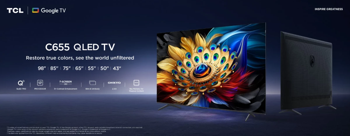 TCL Rilis TV QLED Pro C655, yang Punya Gambar & Suara Luar Biasa!