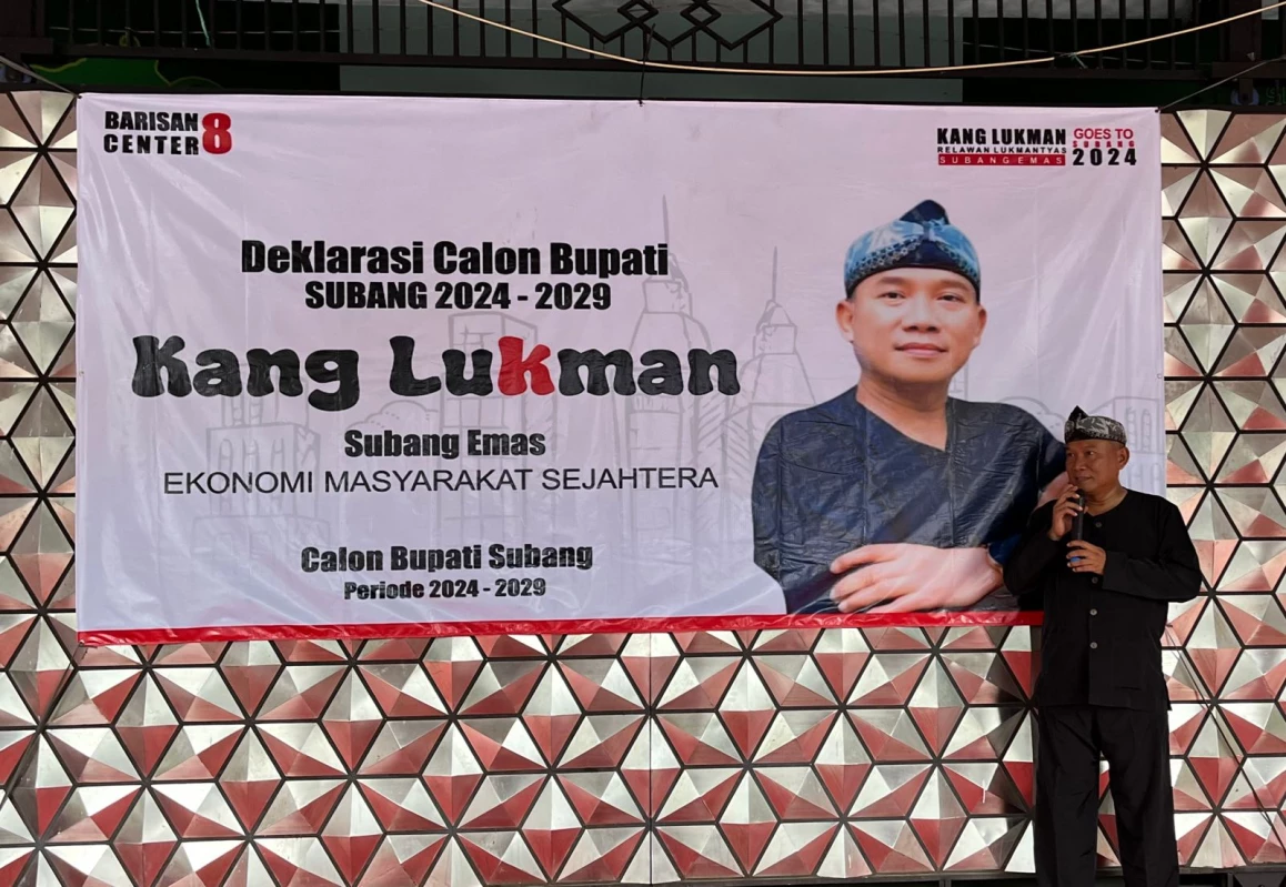 Menuju Pilkada Subang: Lukmantias Deklarasikan Diri Maju jadi Bakal Calon Bupati Subang