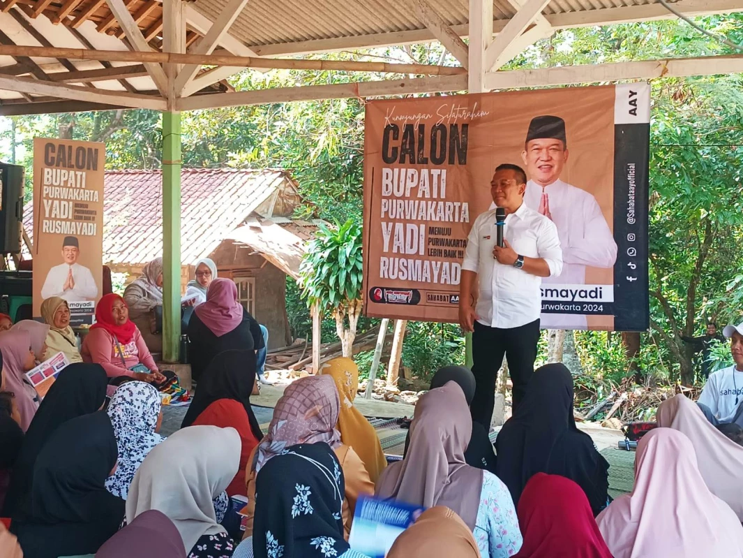 Yadi Rusmayadi Blusukan Dengarkan Aspirasi Masyarakat Purwakarta