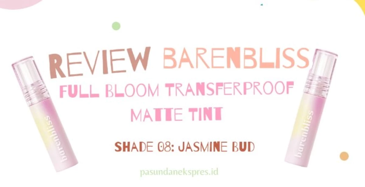 Review barenbliss Full Bloom Transferproof Matte Tint Shade Jasmine Bud, Aslinya Bikin Looks Bibir MLBB!