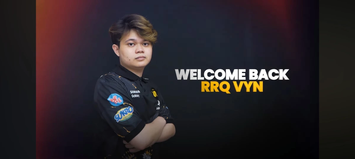 Resmi Pisah Dari Bigetron Alpha Vyn Balik Ke RRQ Hoshi.