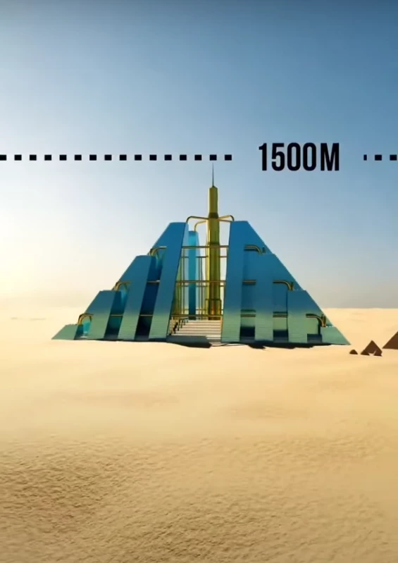 Dubai Bangun Piramida Ziggurat, Dengan Arsitektur Megah dan Futuristik