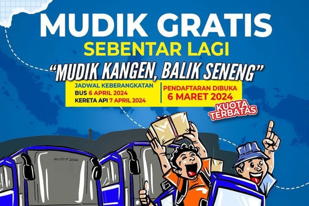 Daftar Program Mudik Gratis 2024 Cek Infonya Disini!