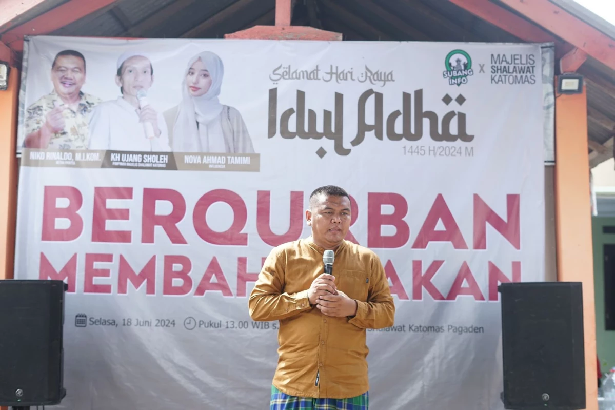 Niko Rinaldo Siap Dampingi Ruhimat  di Pilkada Subang 2024