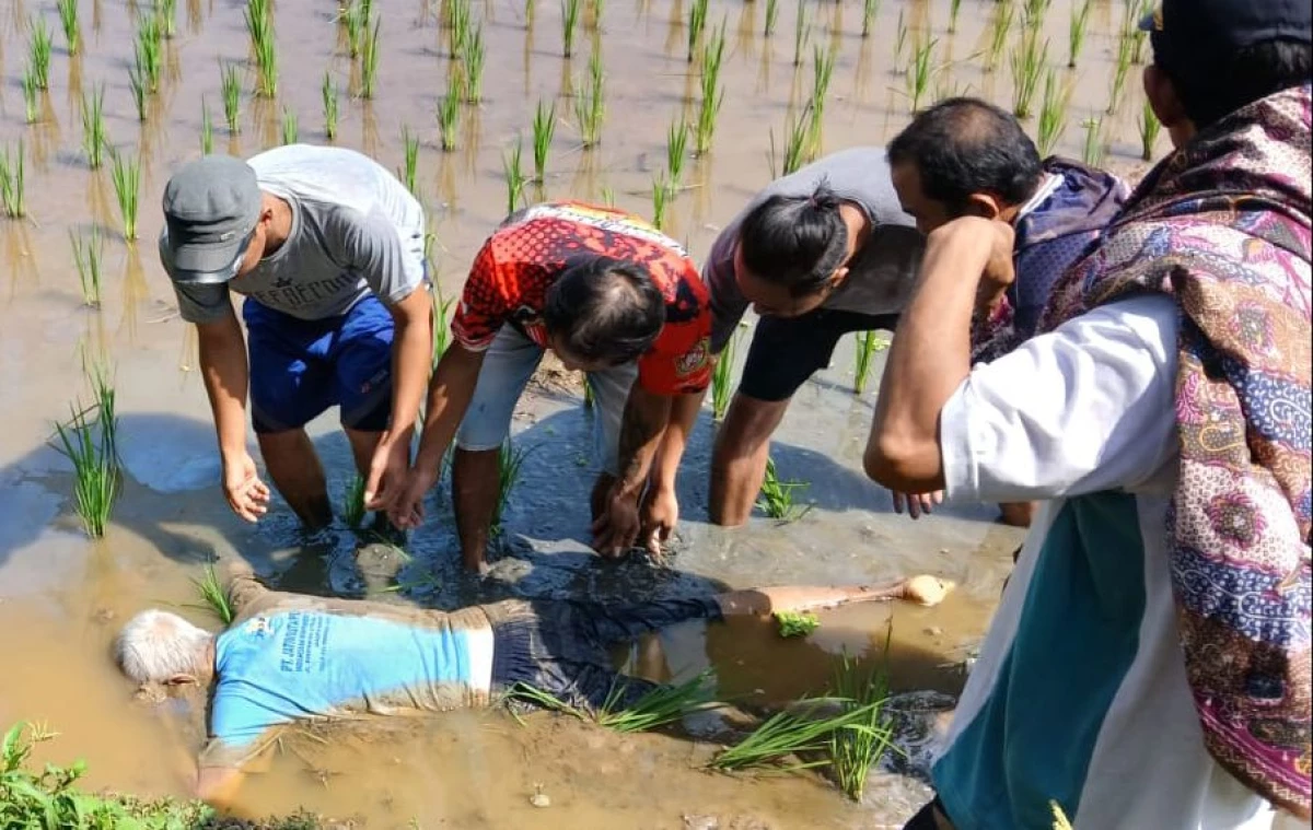 Warga Desa Bendungan Hilang Ditemukan Tak Bernyawa di Sawah