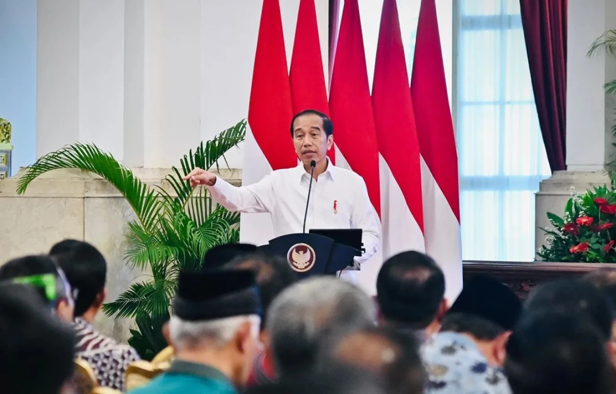 Presiden Jokowi  Dorong Integrasi Kerja Pusat dan Daerah Kendalikan Inflasi Hadapi Tantangan Iklim