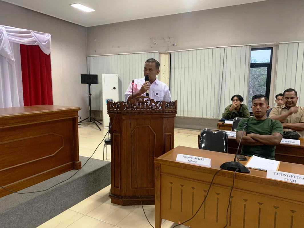 Gingin Ginanjar Ingin Perbanyak Kompetisi Futsal di Subang