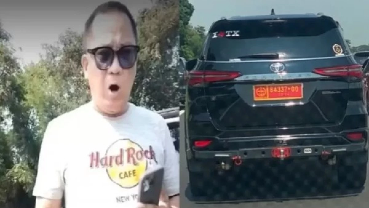 Kronologi Pengemudi Fortuner yang Arogan, Ternyata Bukan Adik Jendral