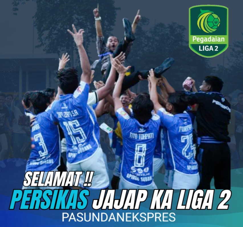 Persikas Subang Cetak Sejarah, Lolos ke Liga 2 Usai Teklukkan Persekabpas!