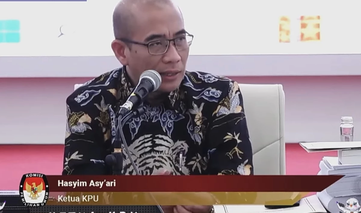 Ketua KPU, Hasyim Asy'ari, Soroti Kelalaian Unggah Data Hasil Pemilu 2024 ke Sirekap!