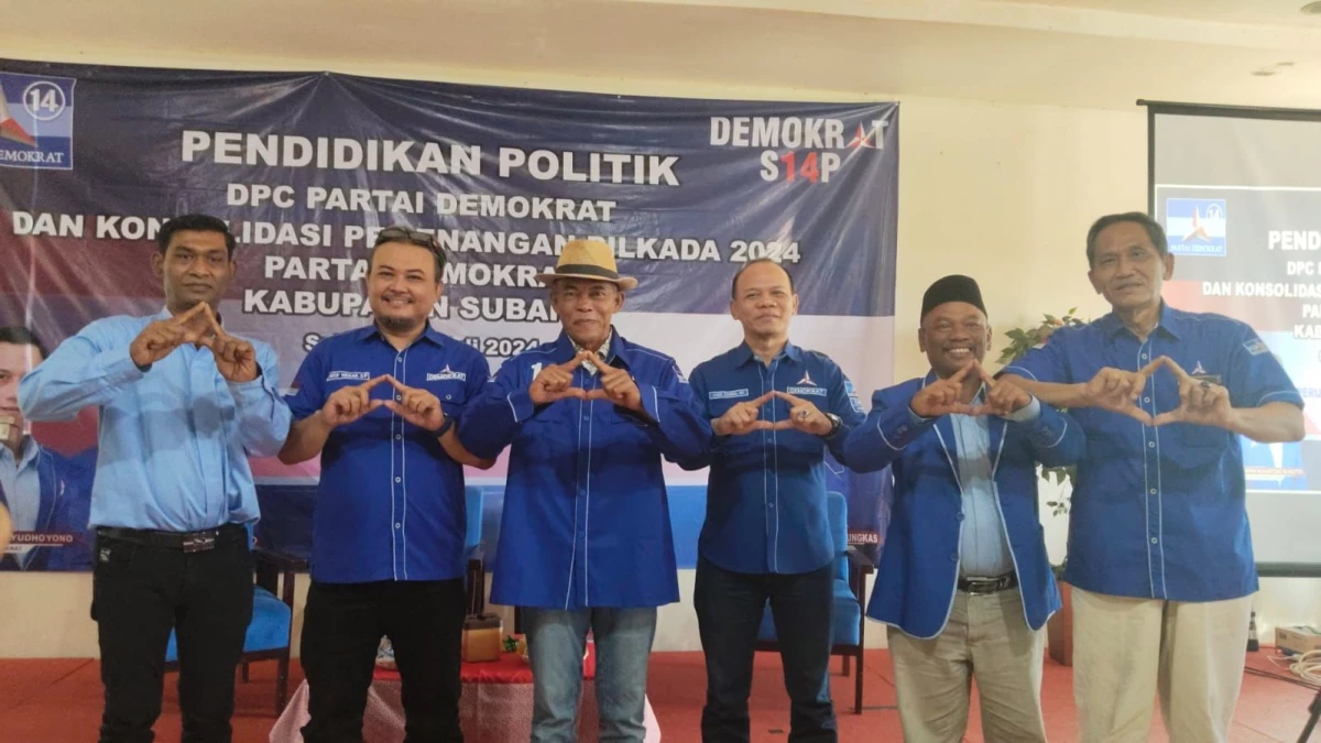 Breaking News! Ruhimat Gabung Demokrat, Langsung Dapat Tugas Maju di Pilkada Subang