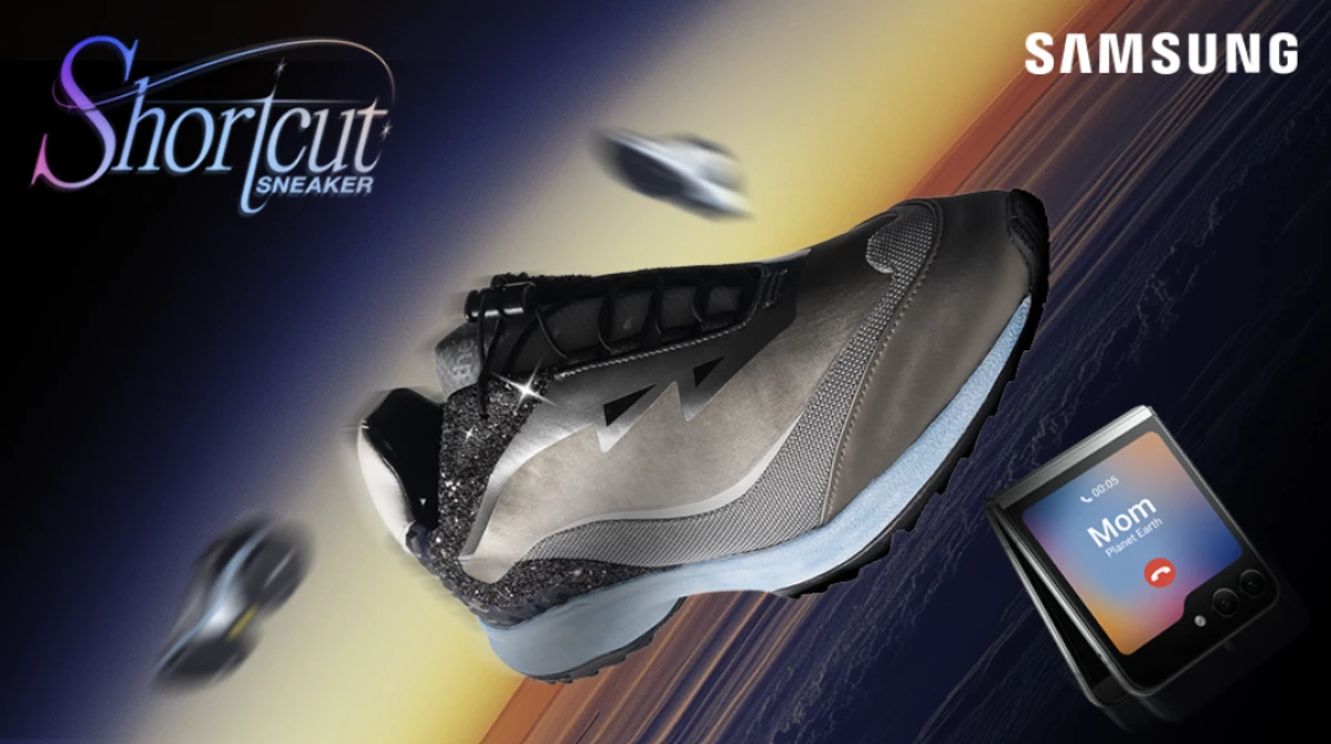 Samsung Bikin Sneakers Pintar yang Dinamai Samsung Shortcut Sneaker, Bisa Kontrol HP Loh!