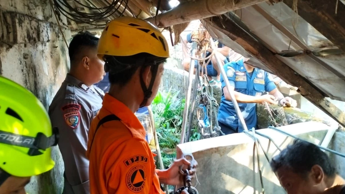 Seorang Wanita Jatuh ke Sumur di Dawuan Subang Ditemukan Meninggal Dunia