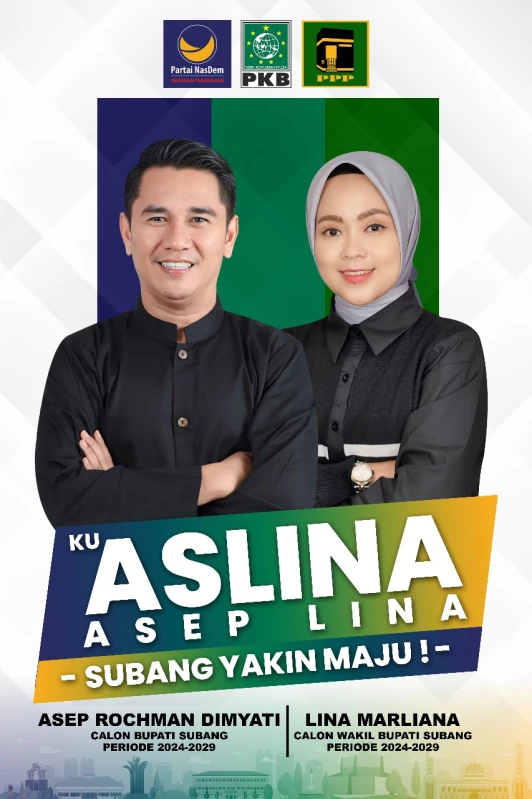 Asep Rochman Dimyati Berpasangan dengan Lina Marlina jadi Calon Bupati dan Wakil Bupati ?